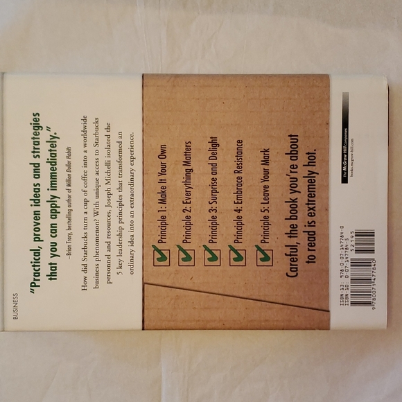 The Starbucks Experience Joseph A. Michelli Hardcover Book (NWT) - Picture 2 of 6